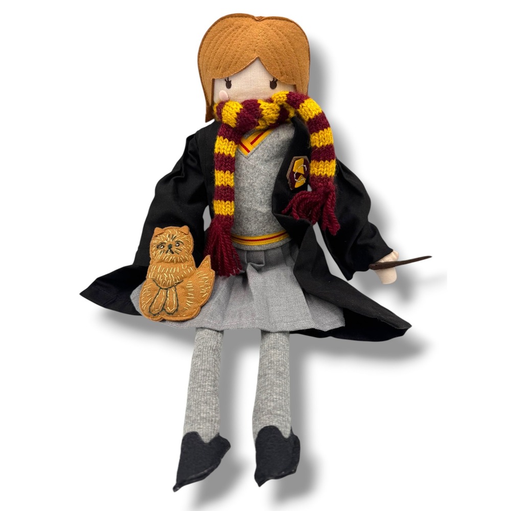 Pottery Barn Kids Hermione Granger Designer Doll Plush‎ Gryffindor Harry Potter